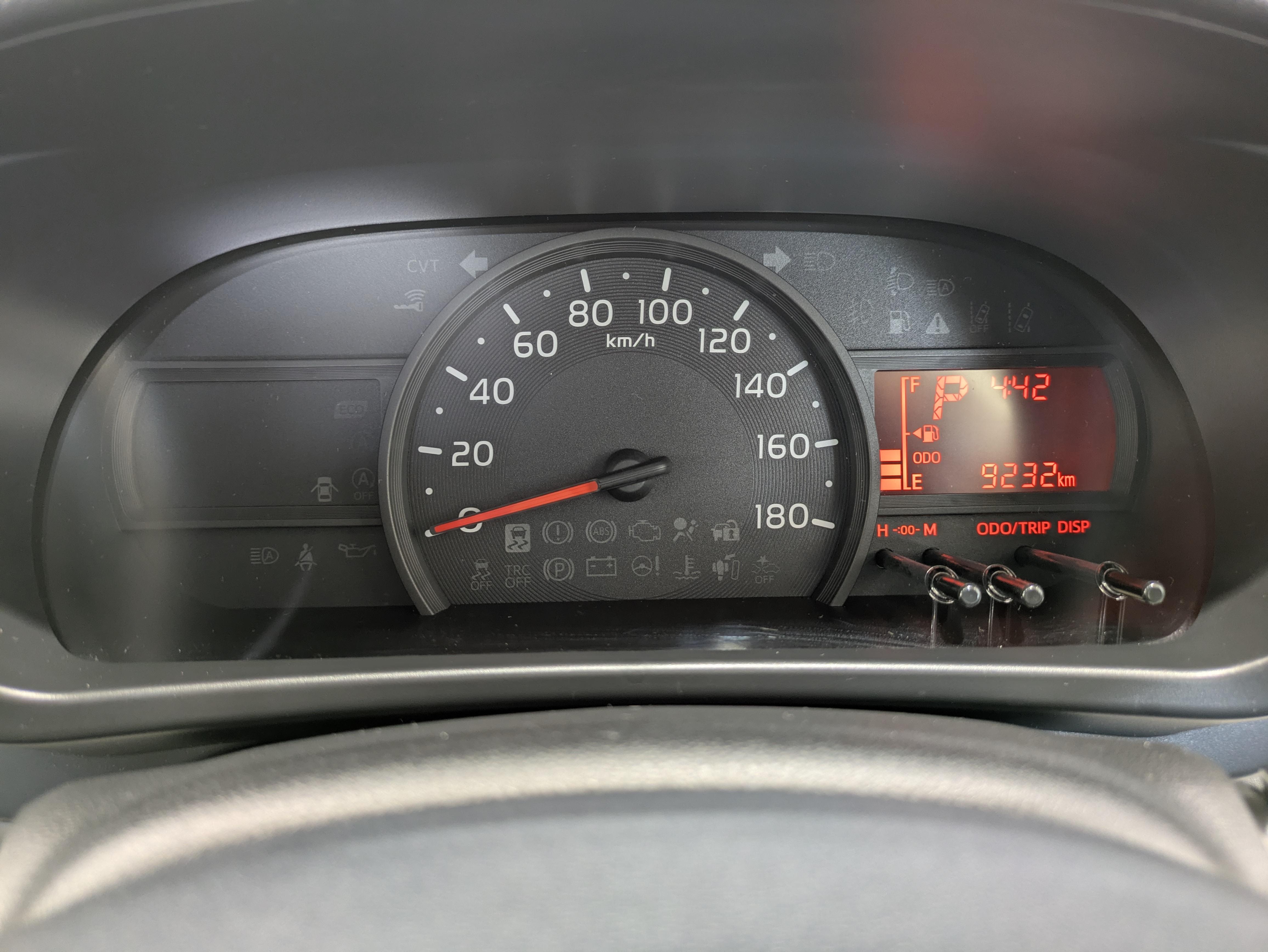「メーターパネル」です。視認性に優れ、見やすい位置に配置がされています。