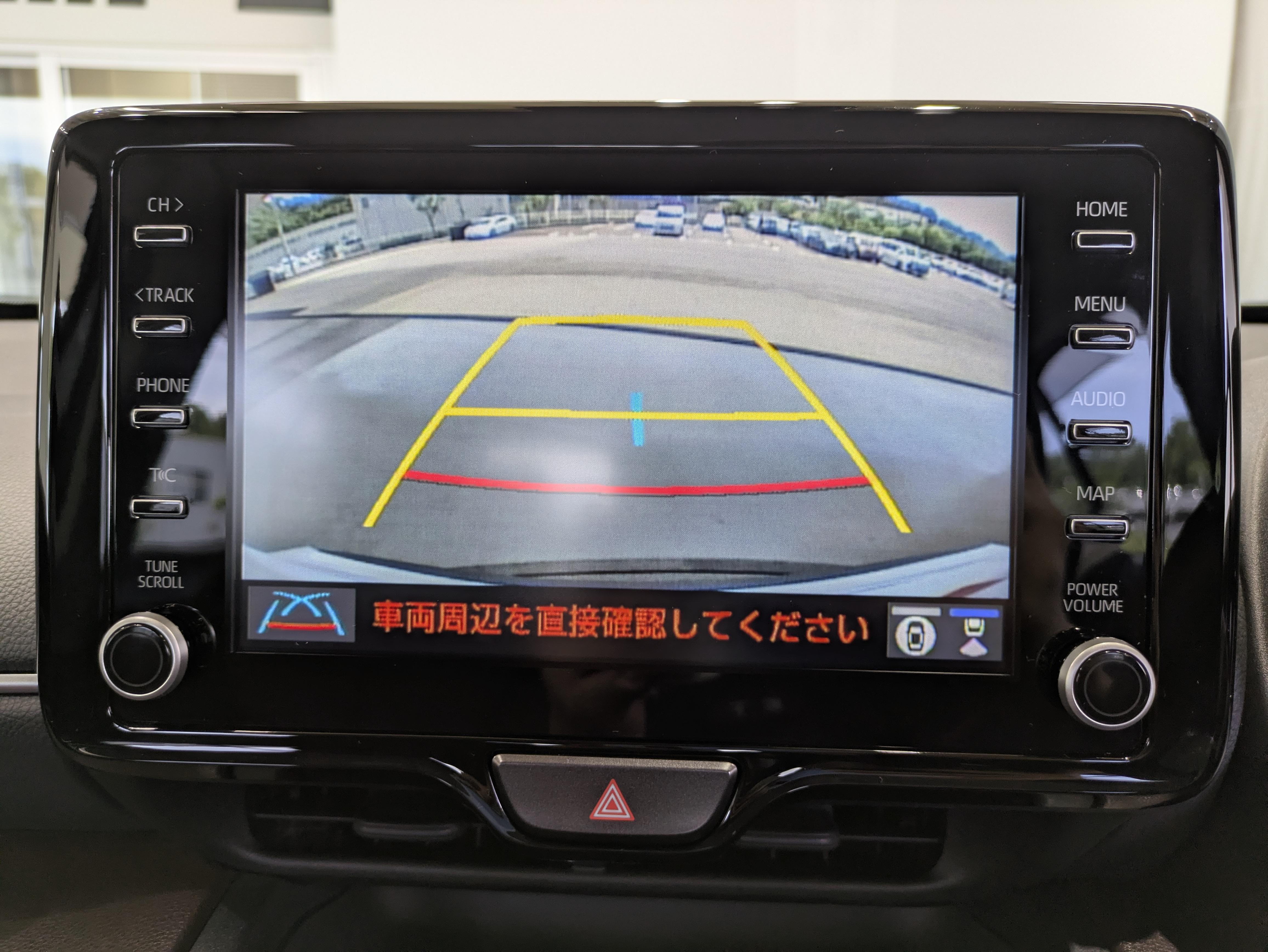 バックガイドモニターで、後方を確認しながら安心して駐車することができます。運転初心者も熟練者も必須の機能ですよ！